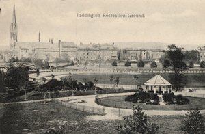 Paddington Recreation Ground, London (s/h-billede) af English Photographer
