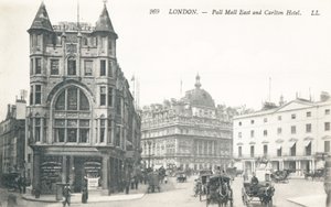 Pall Mall East og Carlton Hotel af English Photographer