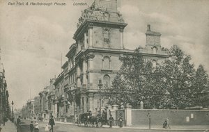Pall Mall og Marlborough House af English Photographer