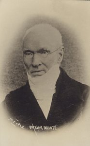 Patrick Bronte (1777-1861), irskfødt engelsk kuratør og digter af English Photographer