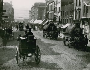 Pentonville Road, London af English Photographer