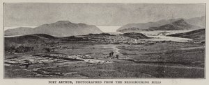 Port Arthur, fotograferet fra Neighboring Hills af English Photographer