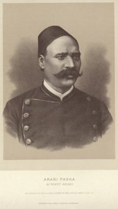 Portræt af Arabi Pasha af English Photographer