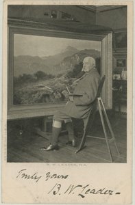 Portræt af Benjamin Williams leder af English Photographer