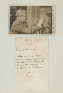 Portræt af Lawrence Alma-Tadema af English Photographer