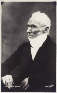 Portræt af pastor Patrick Bronte af English Photographer