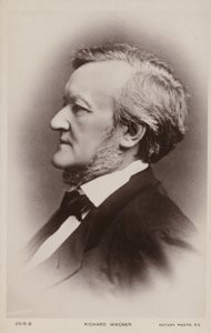 Portræt af Richard Wagner af English Photographer