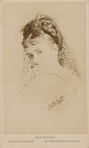 Portræt af den prostituerede Mabel Gray af English Photographer