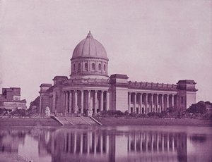 Postkontor, Calcutta af English Photographer