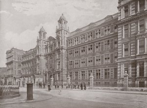 Post Office Savings Bank, West Kensington af English Photographer
