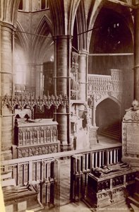 Postkort fra Westminster Abbey af English Photographer