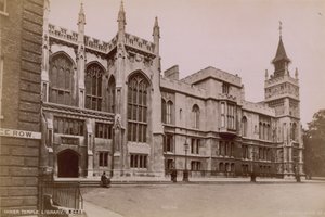 Postkort med Inner Temple Library af English Photographer