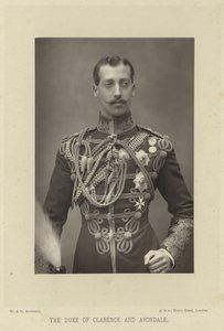 Prins Albert Victor, hertug af Clarence og Avondale af English Photographer