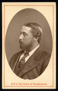 Prins Alfred, hertug af Edinburgh af English Photographer