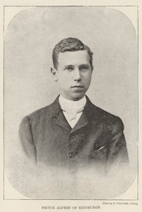 Prins Alfred af Edinburgh af English Photographer