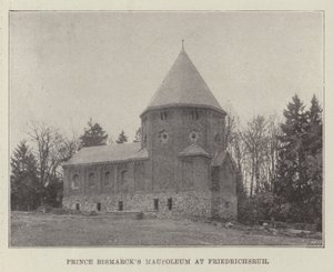 Prins Bismarcks mausoleum i Friedrichsruh af English Photographer