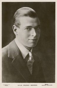 Prins George, hertug af Kent (s/h foto) af English Photographer