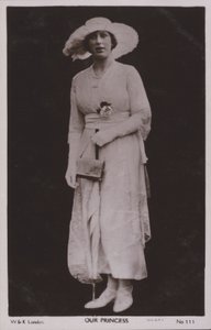 Prinsesse Mary (s/h foto) af English Photographer