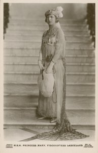 Prinsesse Mary, Viscountesse Lascelles (s/h-billede) af English Photographer