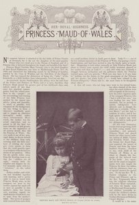 Prinsesse Maud og prins George af Wales (hertug af York)