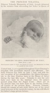 Prinsesse Yolanda Marguerite af Italien, født 1. juni 1901 af English Photographer