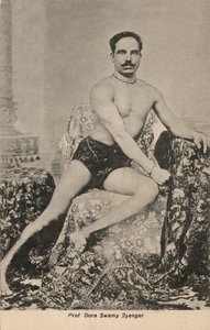 Professor Dora Swamy Iyengar (s/h foto) af English Photographer