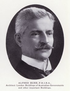 Prominent Men of London: Alfred Burr (s/h foto) af English Photographer
