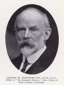 Prominent Men of London: George W Prothero (s/h-billede) af English Photographer