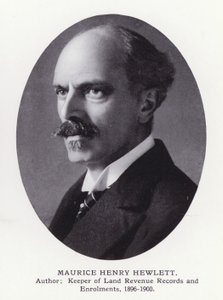 Fremtrædende mænd fra London: Maurice Henry Hewlett (s/h-foto) af English Photographer