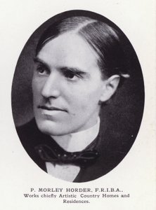 Prominent Men of London: P Morley Horder (s/h foto) af English Photographer