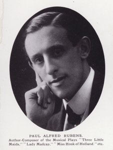 Fremtrædende mænd fra London: Paul Alfred Rubens (s/h foto) af English Photographer