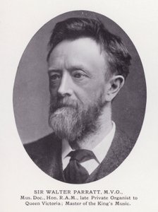 Fremtrædende mænd fra London: Sir Walter Parratt (s/h foto) af English Photographer