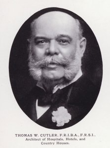 Fremtrædende mænd fra London: Thomas W Cutler (s/h foto) af English Photographer
