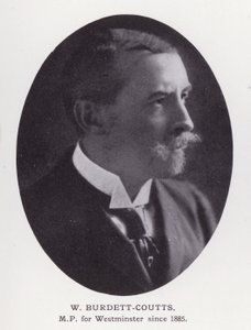 Prominent Men of London: W Burdett-Coutts (s/h foto) af English Photographer