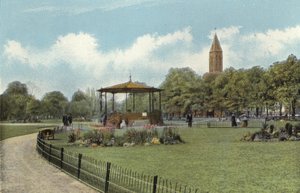 Pump Room Gardens, Leamington af English Photographer