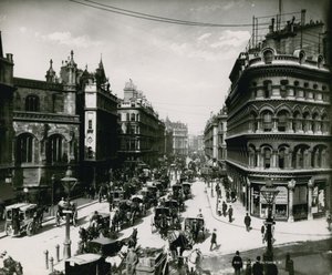 Queen Victoria Street, London af English Photographer