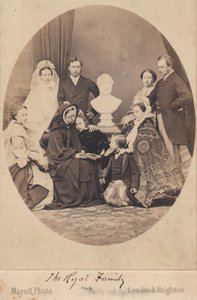 Dronning Victoria og Prins Albert af English Photographer