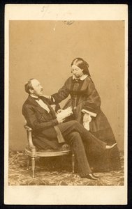 Dronning Victoria og Prins Albert af English Photographer