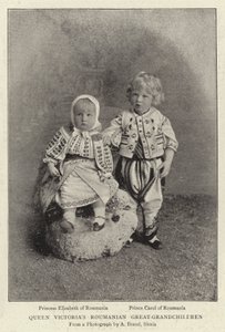 Dronning Victorias rumænske oldebørn af English Photographer