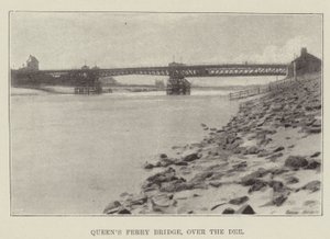 Queens Ferry Bridge, over Dee af English Photographer