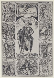 R Brathwait, The English Gentleman, J Haviland for R Bostock 1630 (s/h-foto) af English Photographer