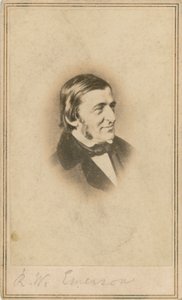 Ralph Waldo Emerson af English Photographer
