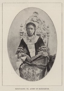 Ranavalona III, Madagaskars dronning af English Photographer