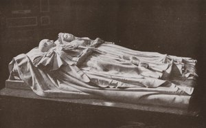 Liggende figurer af dronning Victoria og prinsgemalen i Frogmore Mausoleum af English Photographer