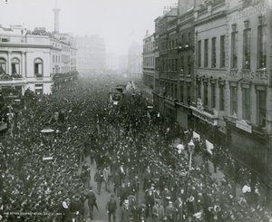 Reformdemonstration, 21. juli 1884, fotografi af English Photographer