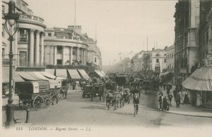 Regent Street, London af English Photographer