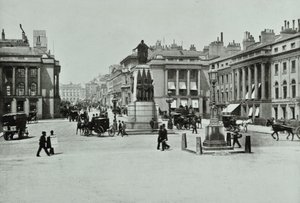 Regent Street, Westminster LB: Waterloo Place ser mod Regent Street, 1896 af English Photographer