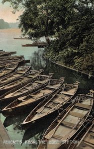 Regents Park, London, The Boat Station (foto) af English Photographer