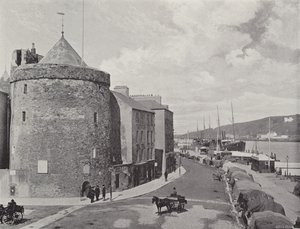 Reginalds Tower og kajen, Waterford af English Photographer