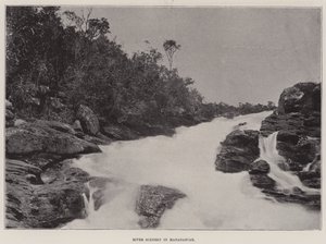 Flodlandskab på Madagaskar af English Photographer